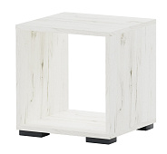 Стеллаж Гретта Куб-1 (Дуб крафт белый)