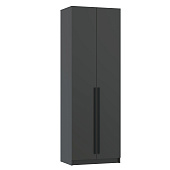 Шкаф для одежды 2-х дв. Брандо 67.14 (h 2380) (Диамант серый ЛДСП)