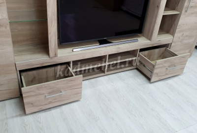 Гостиная Джерси (Крафт серый)