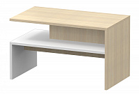 Стол журнальный СЖ-3 (Дуб сонома/Белый)