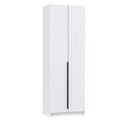 Шкаф для одежды 2-х дв. Брандо 67.14 (h 2380) (Белый/Белый МДФ) Шкаф для одежды 2-х дв. Брандо 67.14 (h 2380) (Белый/Белый МДФ)