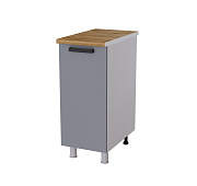 Шкаф нижний глубокий Г35Р кухня Контемп (Дуб сонома/Индиго)