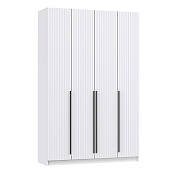 Шкаф для одежды 4-х дв. Брандо 67.09 (h 2480) (Белый/Белый МДФ) Шкаф для одежды 4-х дв. Брандо 67.09 (h 2480) (Белый/Белый МДФ)